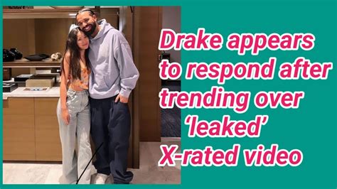 drake twitter video watch|Drake appears to respond after trending over ‘leaked’ X